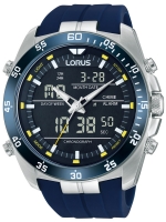 Ceas: Ceas barbatesc Lorus RW617AX9 Analog-Digital Alarm Cronograf 100M 46mm
