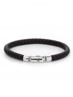 Watch: Rebel & Rose Armband Half Round Braided  RR-L0061-S-L Herren