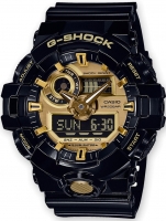 Uhr: Casio GA-710GB-1AER G-Shock men`s 53mm 20ATM