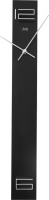 Ceas: JVD HC25.5 Design Wanduhr, analog, schwarz, Höhe 59,5 cm