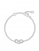 Ceas: Thomas Sabo Charm Armband Infinity X0204-001-12 16,5-19,5cm