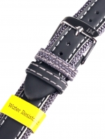 Watch: Morellato A01U3969209817CR20 graues Textil-PU Uhrenarmband 20mm