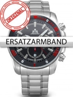 Watch: Rothenschild Stahl-Ersatzband für RS-1403-AS-BKRD u. RS-1403-AS-BK