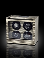 Watch: Rothenschild Watch Winder Trieste RS-2303-ZBR for 4 Watches