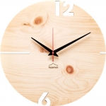Ceas: huamet CH40-A-00 Wanduhr Puhr Zirbe rund