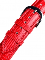 Ceas: Curea de ceas Bossart universal Leder 20 mm rot, snake