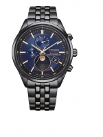 Ceas: Citizen BY1035-56L Mens Watch Eco-Drive 4-Zonen radio-controlled watch Moon Phase 42mm 10ATM