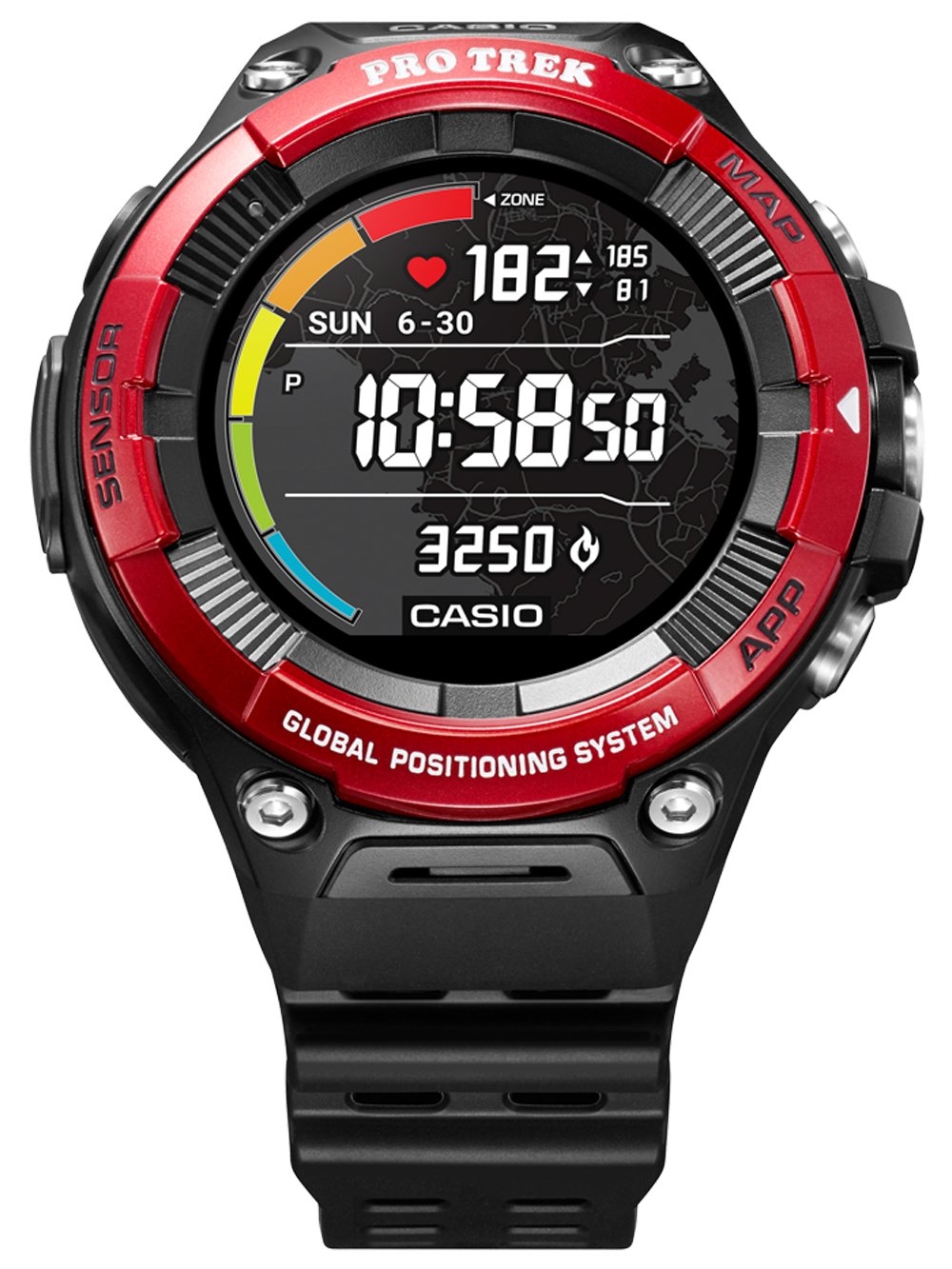 Ceas barbatesc Casio WSD-F21HR-RDBGE Pro Trek Smartwatch