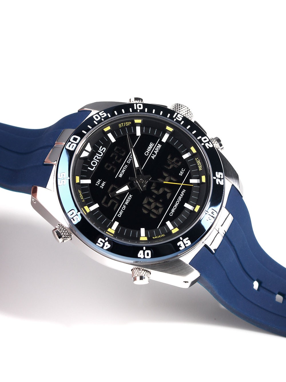 lorus alarm chronograph watch